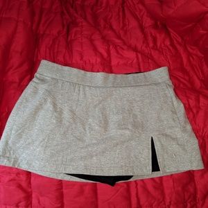 Running/tennis skirt with built in shorts
